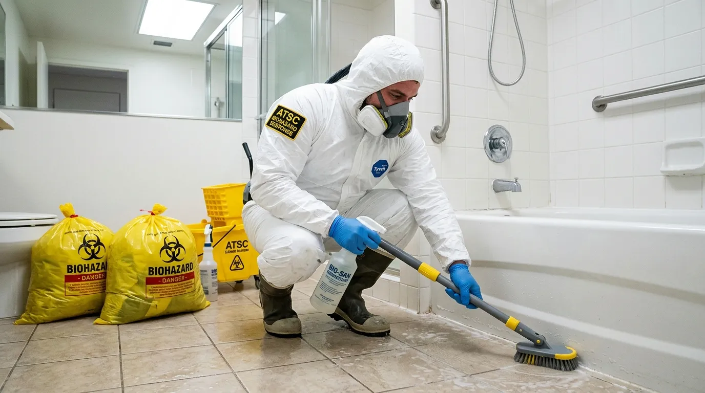 Decontamination equipment deployed for Blood Cleanup in Chaska